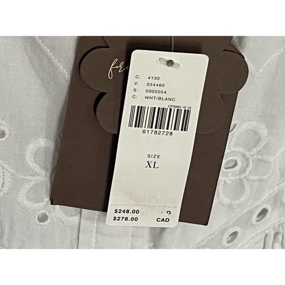 Anthropologie Cymbeline Eyelet Maxi Dress NWT SZ XL - Picture 10 of 13